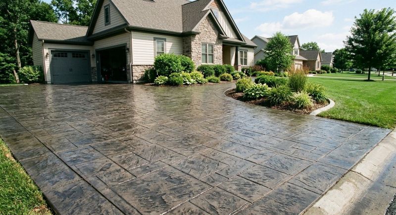 Driveway Overlay Installation in Dallas, TX