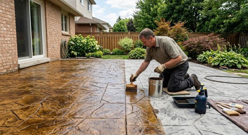 Garage Concrete Finishing in Fort Worth, TX